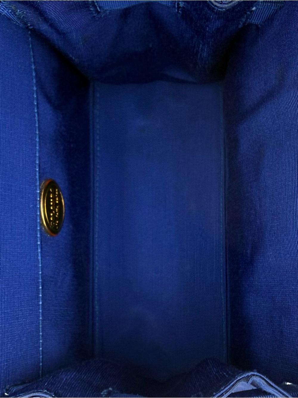 🇮🇹COLOMBO 1937 MILANO • MINI 18 Crossbody Bag in Blue Silk • Made in ITALY - Picture 16 of 16
